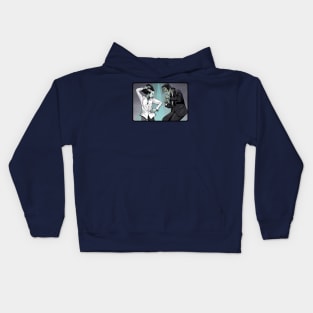 Pulp Frankenstein -cinematic motif Kids Hoodie